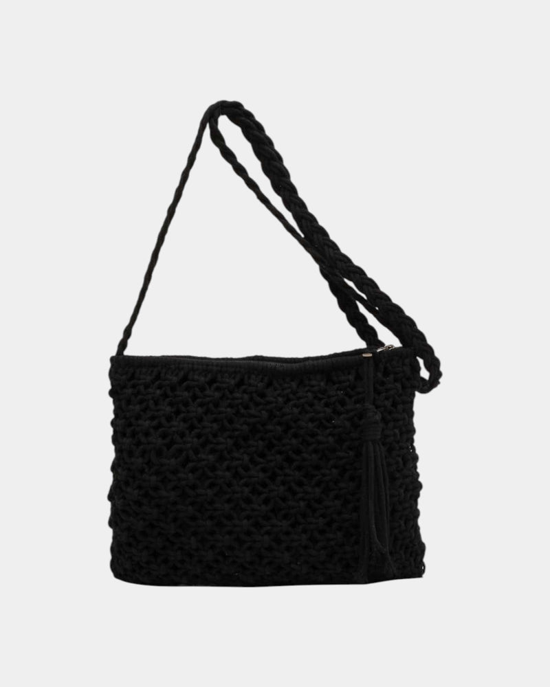 Patricia | Bolso de hombro con efecto tejido