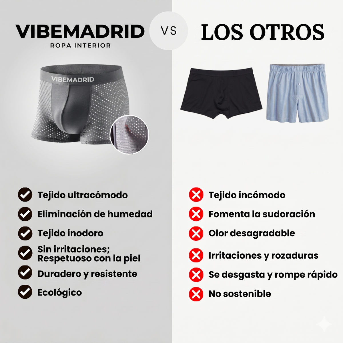 CALZONCILLOS BÓXER DE FIBRA DE BAMBÚ: COMODIDAD GARANTIZADA DURANTE TODO EL DÍA