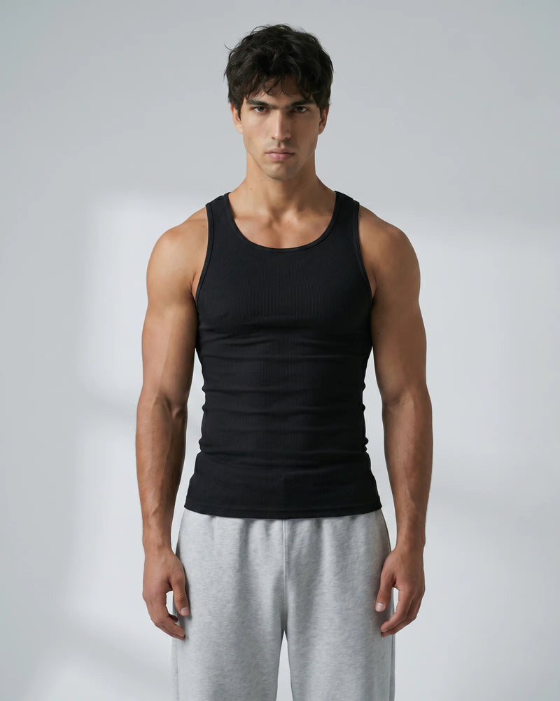 Tirantes hombre - Paquete de 3 - Negro (x2) Blanco (x1)
