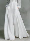 Léonie™ | Vestido maxi minimalista con cuello alto