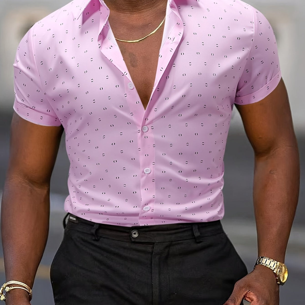 CAMISA DE VERANO CON ESTAMPADO