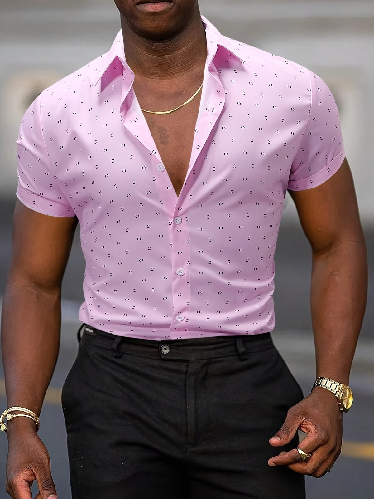 CAMISA DE VERANO CON ESTAMPADO