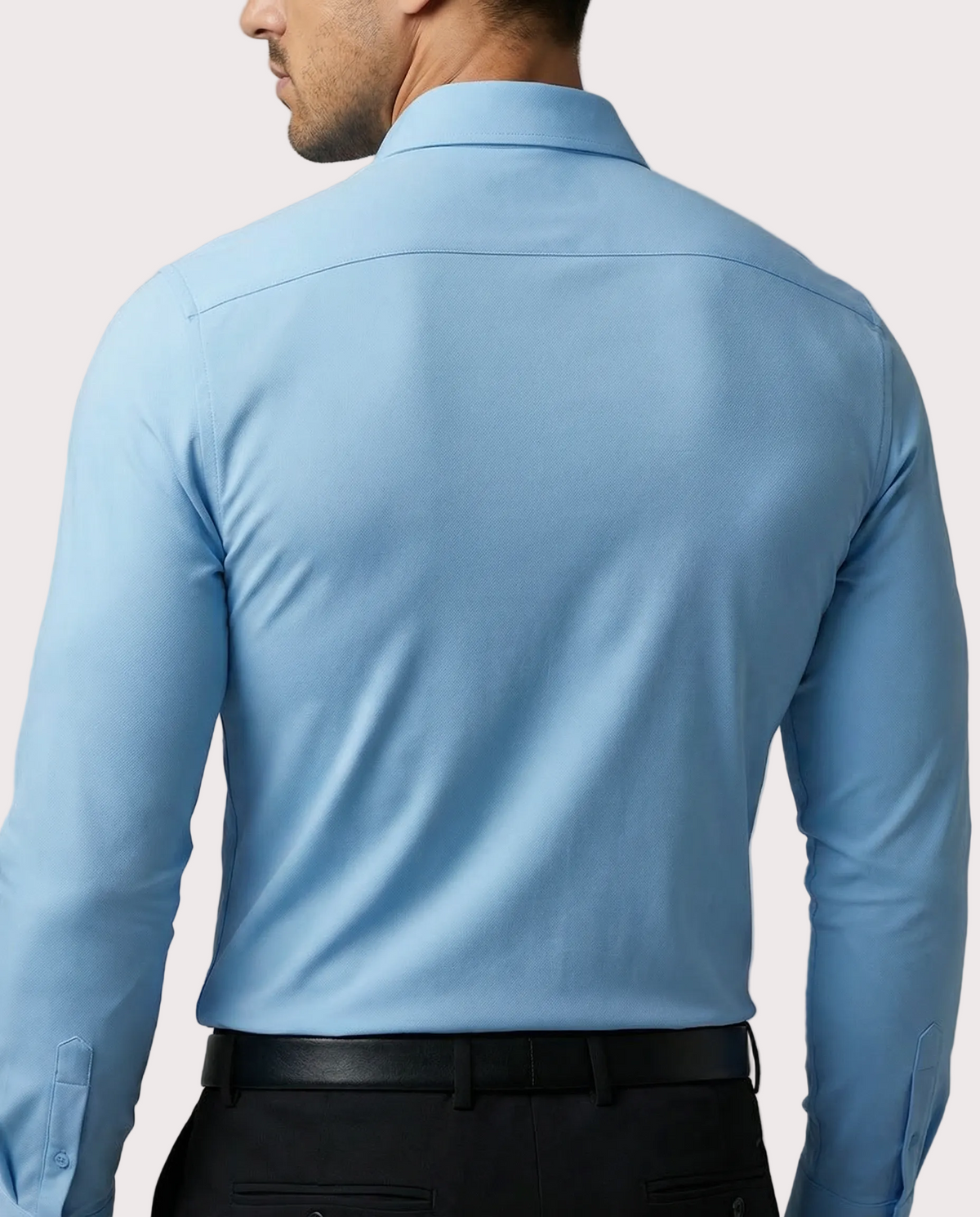 Camisa de vestir elástica