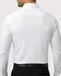 Camisa de vestir elástica